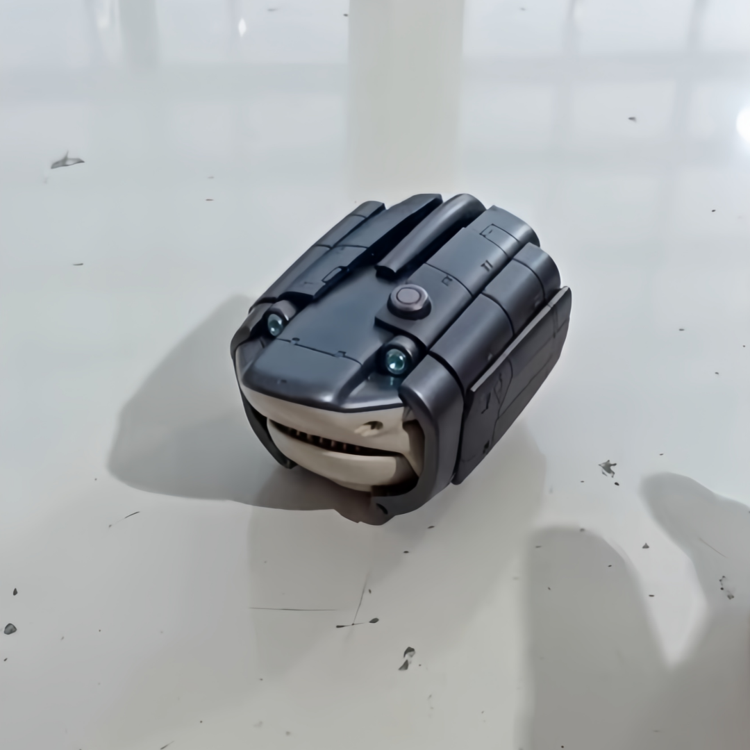 ⚙️ Transforming Mechanical Beast Desk Toy – Shark