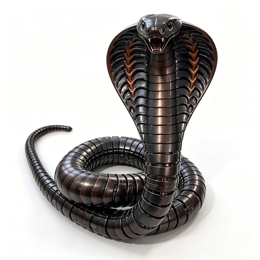 ⚙️ Transforming Mechanical Beast Desk Toy – Cobra