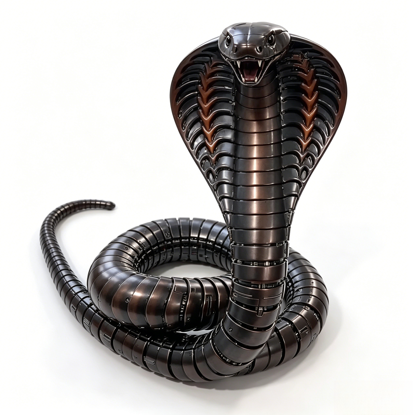 ⚙️ Transforming Mechanical Beast Desk Toy – Futuristic Metal Insect Sculpture 🐞✨