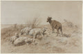Sheep by Rosa Bonheur (French, 1822–1899) - Classic Painting canvas print