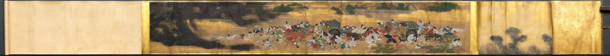People Fleeing from a Fire by  - Classic Art canvas print