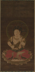 Monju as a Child Chigo Monju by  - Classic Art canvas print