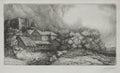 The Abbey Farm La Ferme de l'abbaye by Alphonse Legros (French, 1837–1911) - Classic Painting canvas print