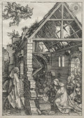 Life of the Virgin  The Nativity by Albrecht Dürer (German, 1471–1528) - Classic Painting canvas print