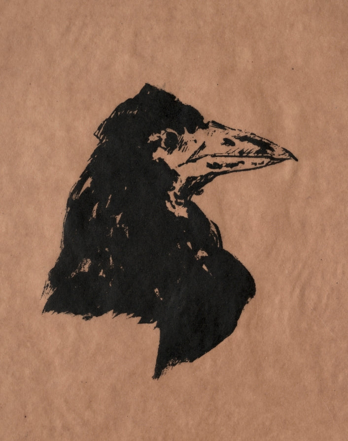 Raven's Head in Profile by Édouard Manet (French, 1832–1883) - Classic Painting canvas print