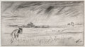 The Storm by James McNeill Whistler (American, 1834–1903) - Classic Painting canvas print