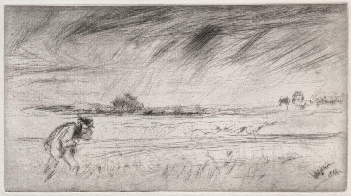 The Storm by James McNeill Whistler (American, 1834–1903) - Classic Painting canvas print
