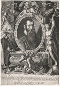 Peter Bruegel by Aegidius Sadeler (Flemish, c. 1570–1629) - Classic Painting canvas print