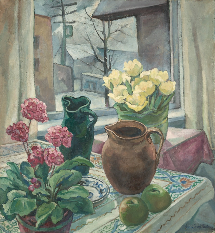 The Studio Table by William Joseph Eastman (American, 1888–1950) - Classic Art canvas print