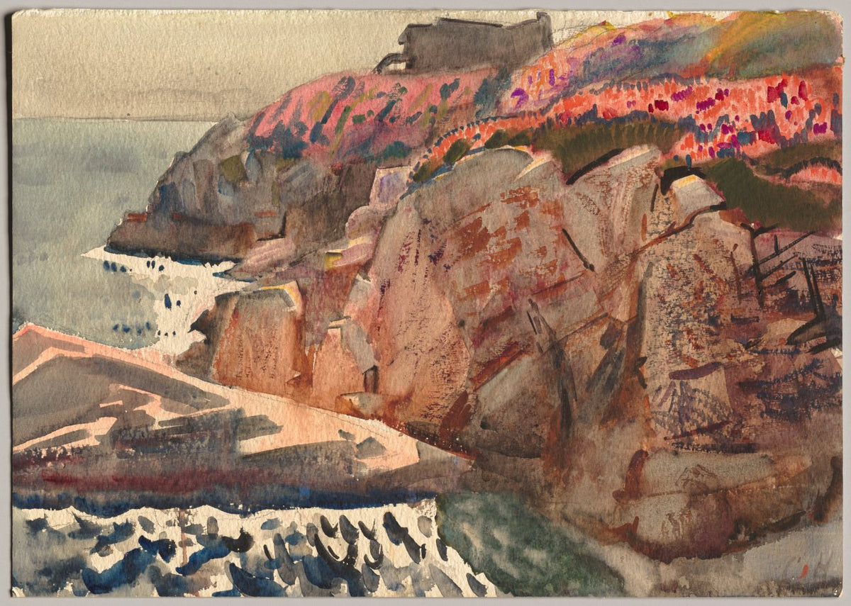 Cliffs, November by Charles Sydney Hopkinson (American, 1869–1962) - Classic Painting canvas print