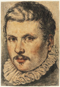 Portrait of a Man by  - Classic Painting canvas print