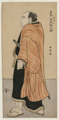 Tanikaze Kajinosuke by Katsukawa Shunshō (Japanese, 1726–1792) - Classic Painting canvas print