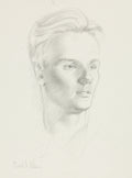 Head by Paul V. Ulen (American, 1894–1923) - Classic Painting canvas print