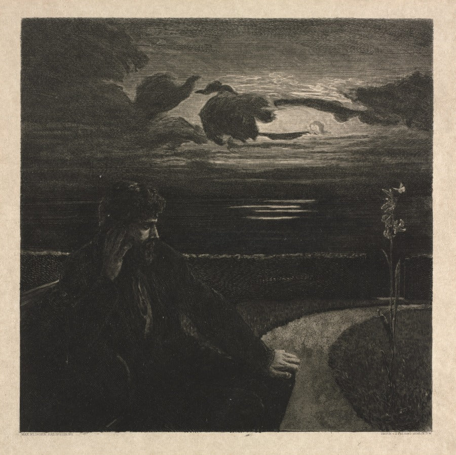 On Death, Part I by Max Klinger (German, 1857–1920) - Classic Painting canvas print