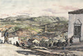 Andalusia, Spain by Muirhead Bone (British, 1876–1953) - Classic Painting canvas print