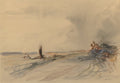 Devastated Land recto by Jean Louis Forain (French, 1852–1931) - Classic Painting canvas print