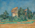 The Pigeon Tower at Bellevue by Paul Cezanne (French, 1839–1906) - Post-Impressionist canvas print