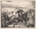Polo Sketch by George Bellows (American, 1882–1925) - Classic Painting canvas print