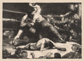 A Knockout by George Bellows (American, 1882–1925) - Classic Painting canvas print