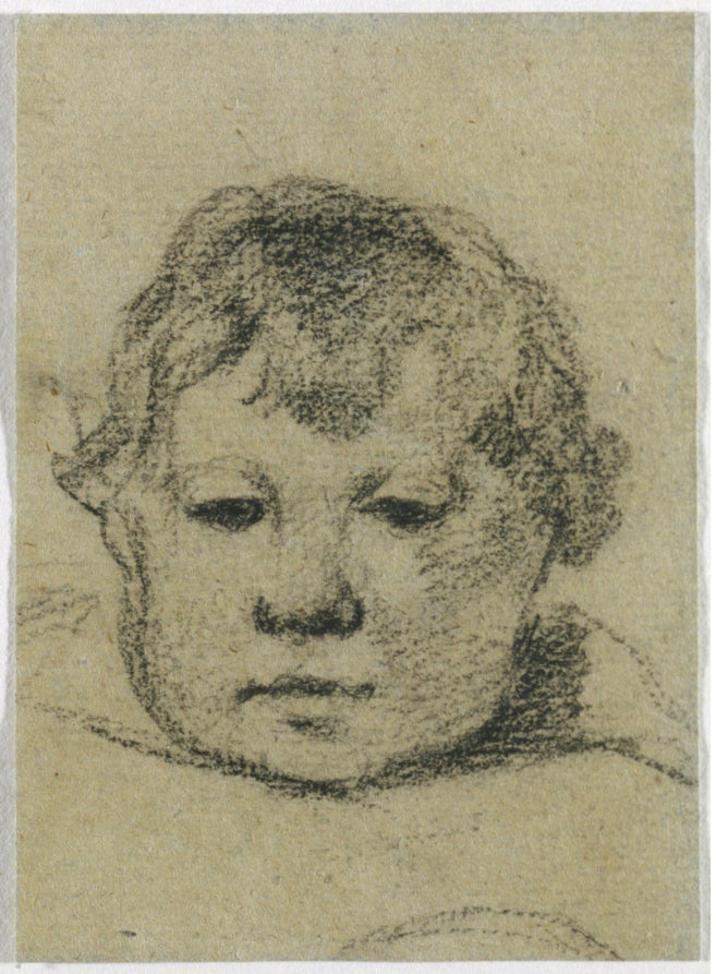 Emil Gauguin as a Child by Paul Gauguin (French, 1848–1903) - Classic Painting canvas print