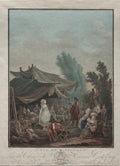 Village Wedding by Charles-Melchior Descourtis (French, 1753–1820) - Classic Painting canvas print