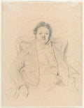 Charles Thvenin, after Ingres by Jean-Auguste-Dominique Ingres (French, 1780–1867) - Classic Painting canvas print