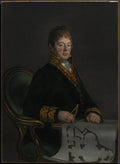 Portrait of Don Juan Antonio Cuervo by Francisco de Goya (Spanish, 1746–1828) - Romantic canvas print