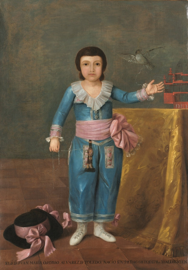 Portrait of Juan Maria Osorio by Agustín Esteve y Marques (Spanish, 1753–c. 1820) - Classic Art canvas print