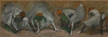 Frieze of Dancers by Edgar Degas (French, 1834–1917) - Impressionist canvas print
