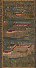 Mandala of the Three Shrines at Kumano by  - Classic Art canvas print