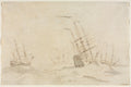 Ships by Ludolf Backhuysen (Dutch, 1631–1708) - Classic Painting canvas print