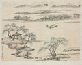 Landscape Album in Various Styles The Stream of Wuling by Zha Shibiao (Chinese, 1615–1698) - Classic Art canvas print