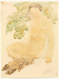 Faunesse by Auguste Rodin (French, 1840–1917) - Classic Painting canvas print