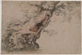 Hollow Tree, after Roelant Savery by Lambert Doomer (Dutch, 1623–1700) - Classic Painting canvas print
