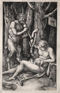 The Satyr Family by Albrecht Dürer (German, 1471–1528) - Classic Painting canvas print