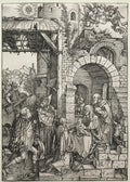 The Adoration of the Magi by Albrecht Dürer (German, 1471–1528) - Classic Painting canvas print