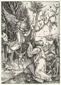 Joachim and the Angel by Albrecht Dürer (German, 1471–1528) - Classic Painting canvas print