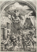 The Birth of the Virgin by Albrecht Dürer (German, 1471–1528) - Classic Painting canvas print