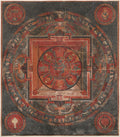 Mandala of Chakrasamvara and Vajravarahi by  - Classic Art canvas print
