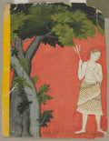 Shiva under trees by  - Classic Art canvas print