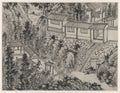 The Pine Retreat, from Twelve Views of Tiger Hill, Suzhou by Shen Zhou (Chinese, 1427–1509) - Classic Art canvas print