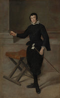Portrait of the Jester Calabazas by Diego Velázquez (Spanish, 1599–1660) - Classic Art canvas print
