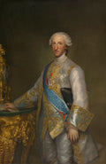 Portrait of Infante Don Luis de Borbon by Anton Raphael Mengs (German, 1728–1779) - Renaissance canvas print