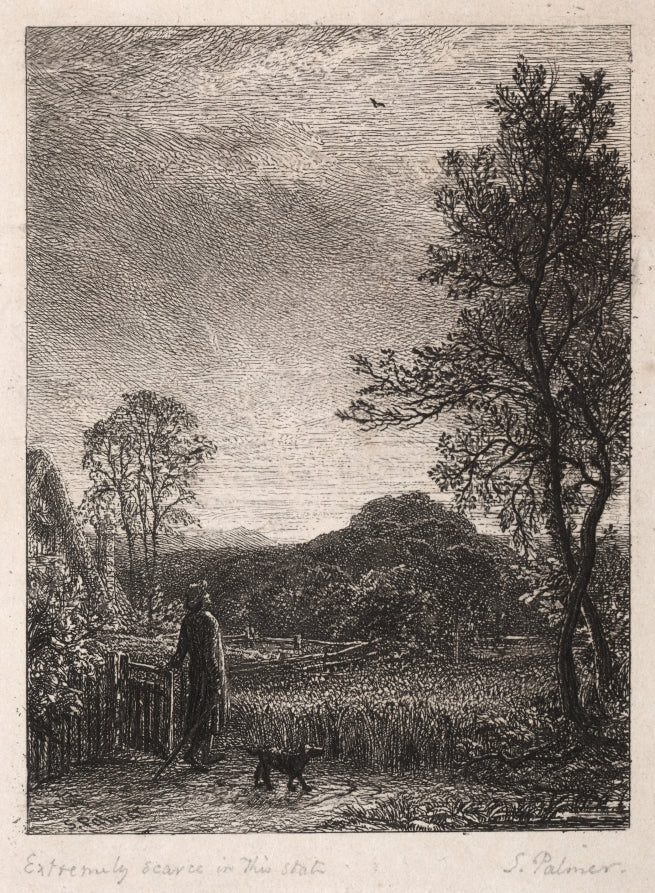 The Skylark by Samuel Palmer (British, 1805–1881) - Classic Painting canvas print