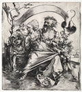 The Ravisher by Albrecht Dürer (German, 1471–1528) - Classic Painting canvas print