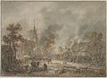 Pillaging Soldiers by Dirk Langendijk (Dutch, 1748–1805) - Classic Painting canvas print