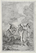Glaucus and Scylla by Salvator Rosa (Italian, 1615–1673) - Classic Painting canvas print