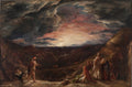 Noah  The Eve of the Deluge by John Linnell (British, 1792–1882) - Classic Art canvas print