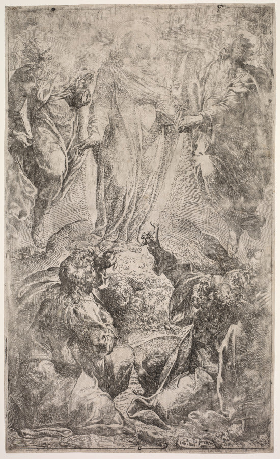 The Transfiguration by Camillo Procaccini (Italian, 1546–1629) - Classic Painting canvas print
