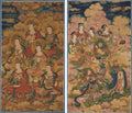 The Bodhisattvas of the Ten Stages in Attaining the Most Perfect Knowledge The Eight Hosts of Deva, Naga, and Yakshi by  - Classic Art canvas print
